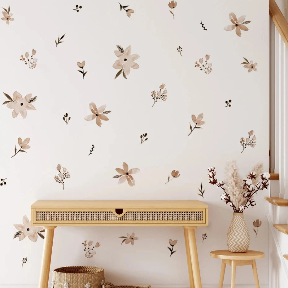 Boho Style Flower Decal