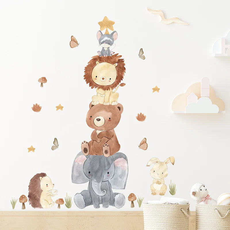 Cute Forest Animals Decal