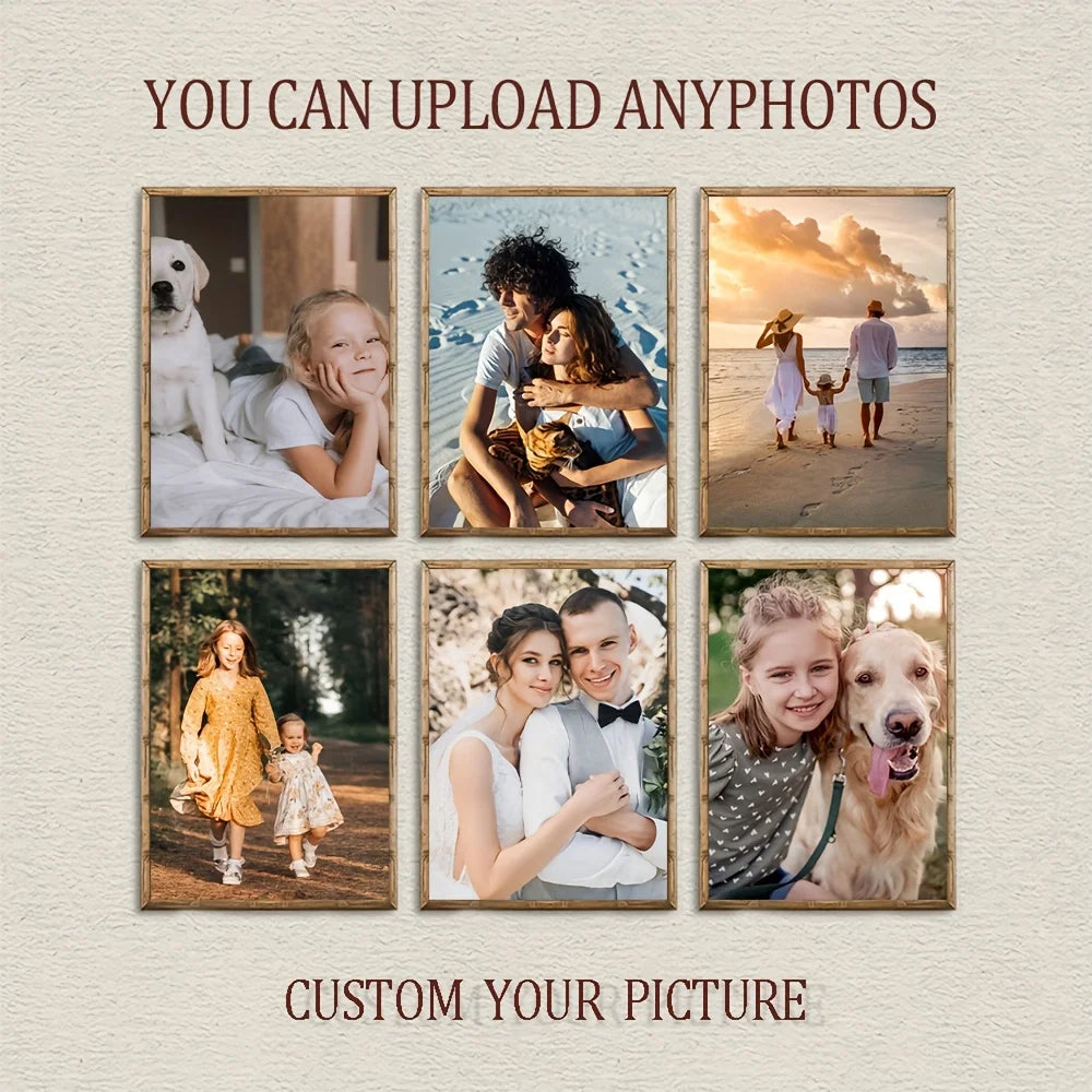 Set of 4/6 Customisable Wall Prints