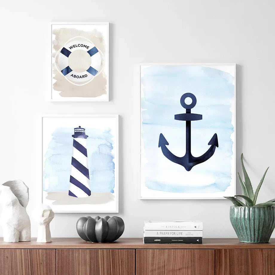 Blue Sailor Prints