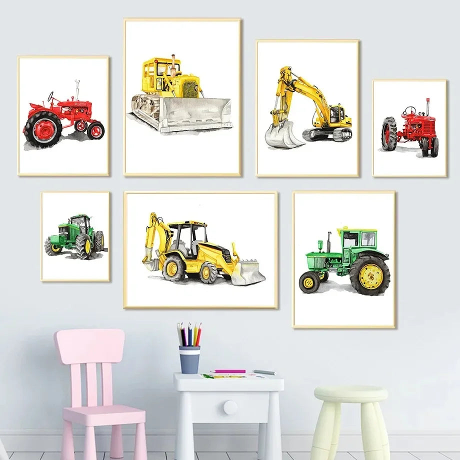 Colourful Vehicle Prints