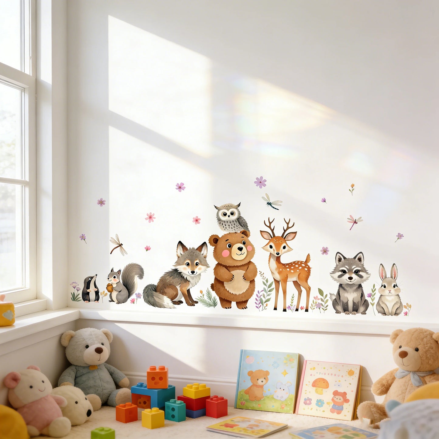 Cute Forest Animals Decal