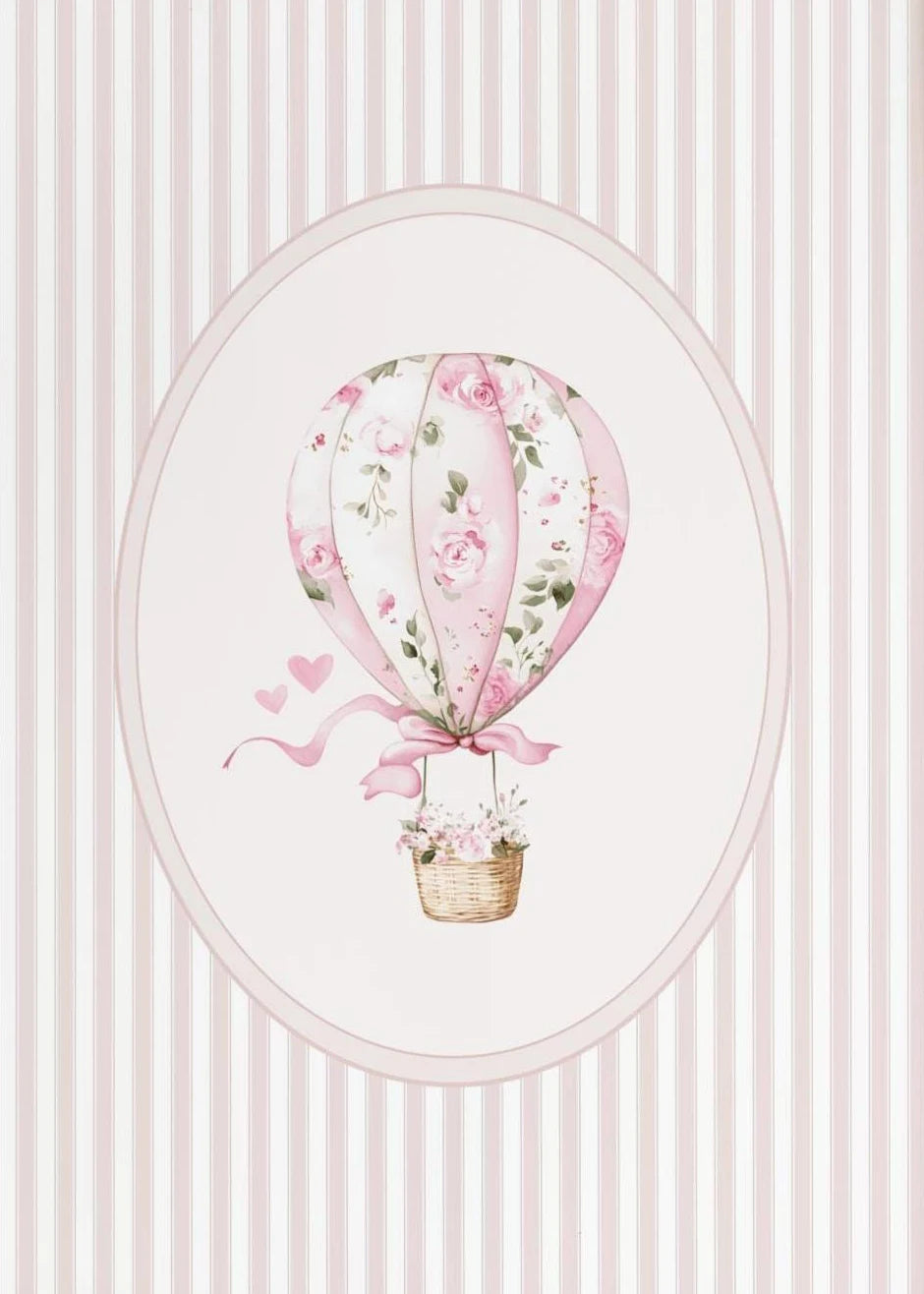 Pink Plaid Nursery Prints
