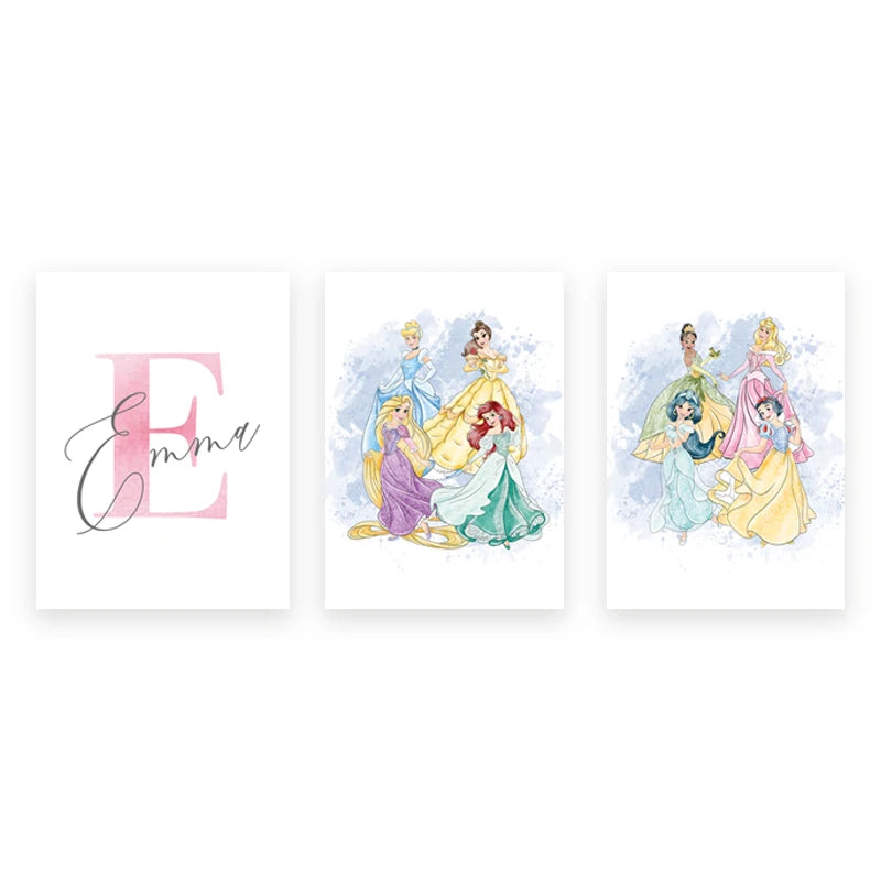 Personalized Princess Prints