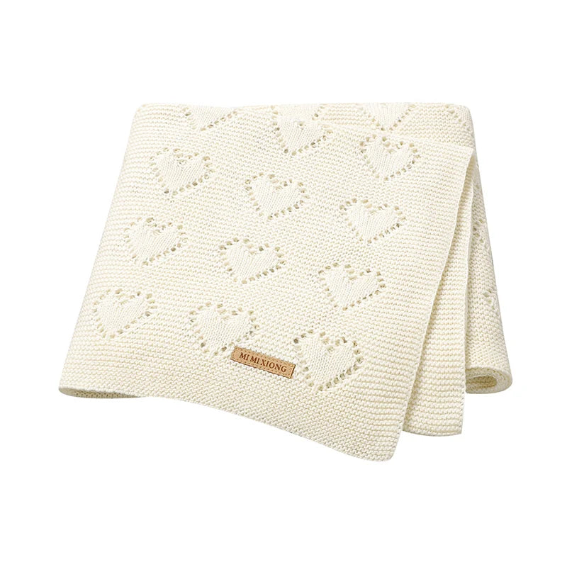 Knitted Newborn Baby Blankets
