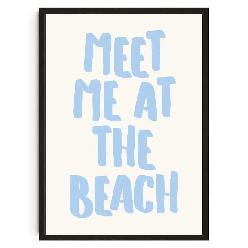 Meet me at the Beach Summer Prints