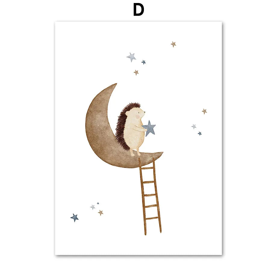 Bohemian Style Nursery Prints