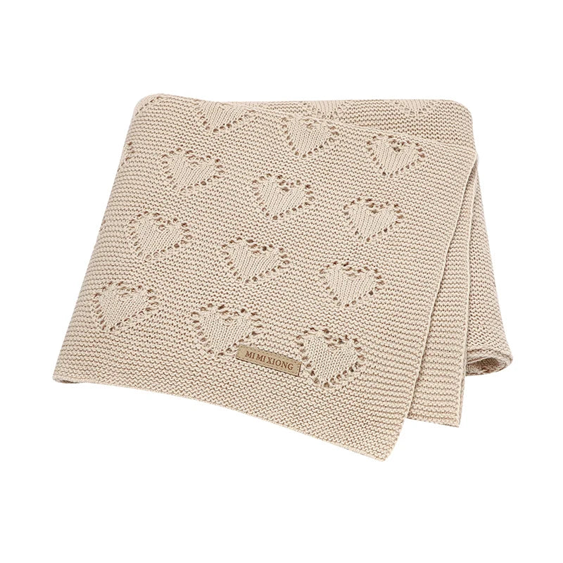 Knitted Newborn Baby Blankets