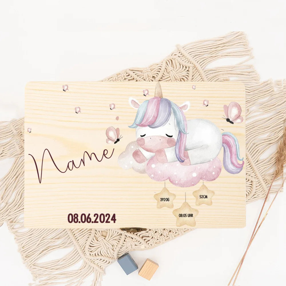Personalised Baby Memory Box