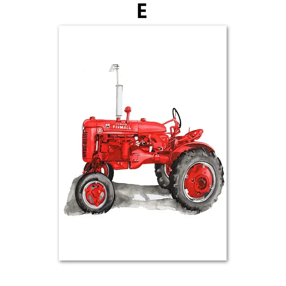 Colourful Vehicle Prints
