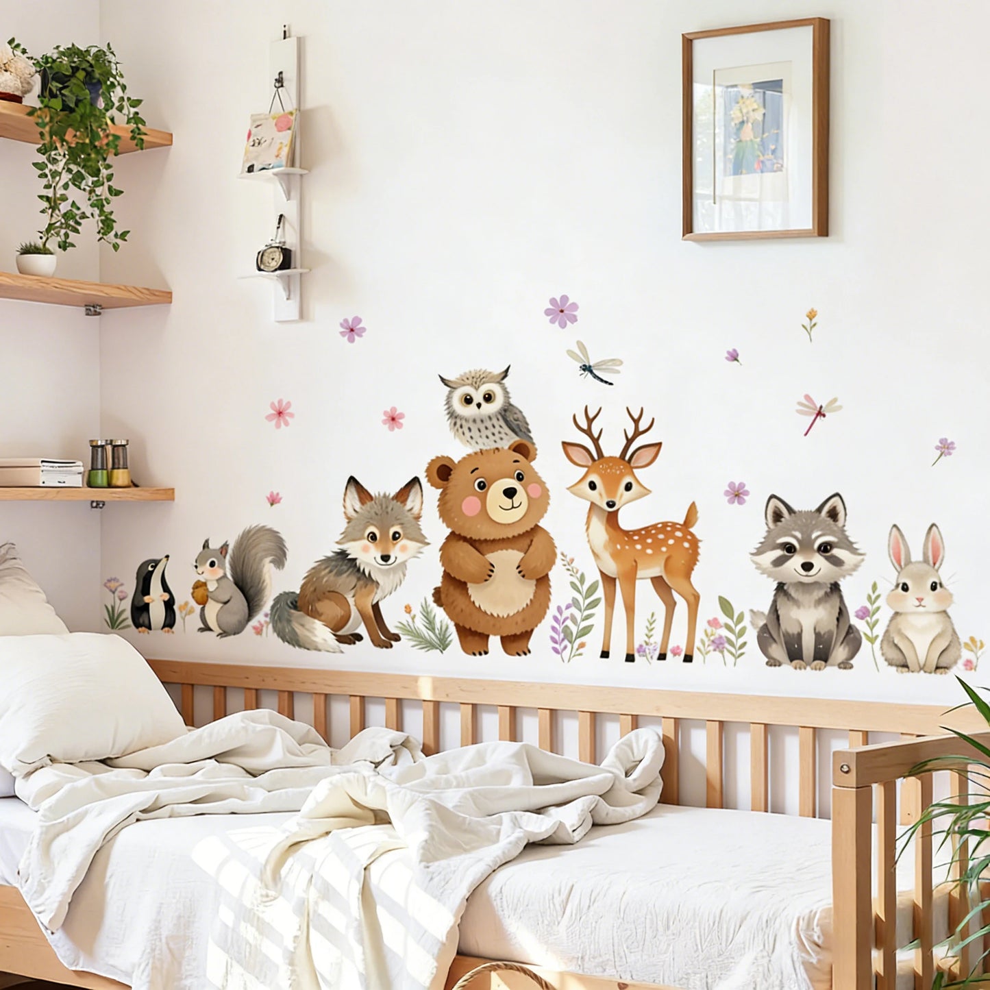 Cute Forest Animals Decal