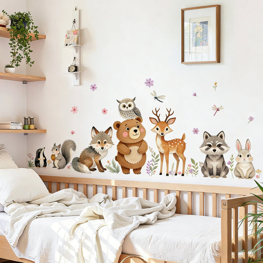 Cute Forest Animals Decal