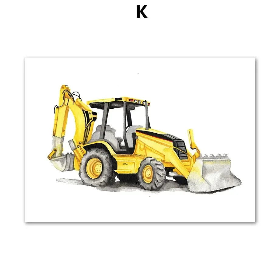 Colourful Vehicle Prints