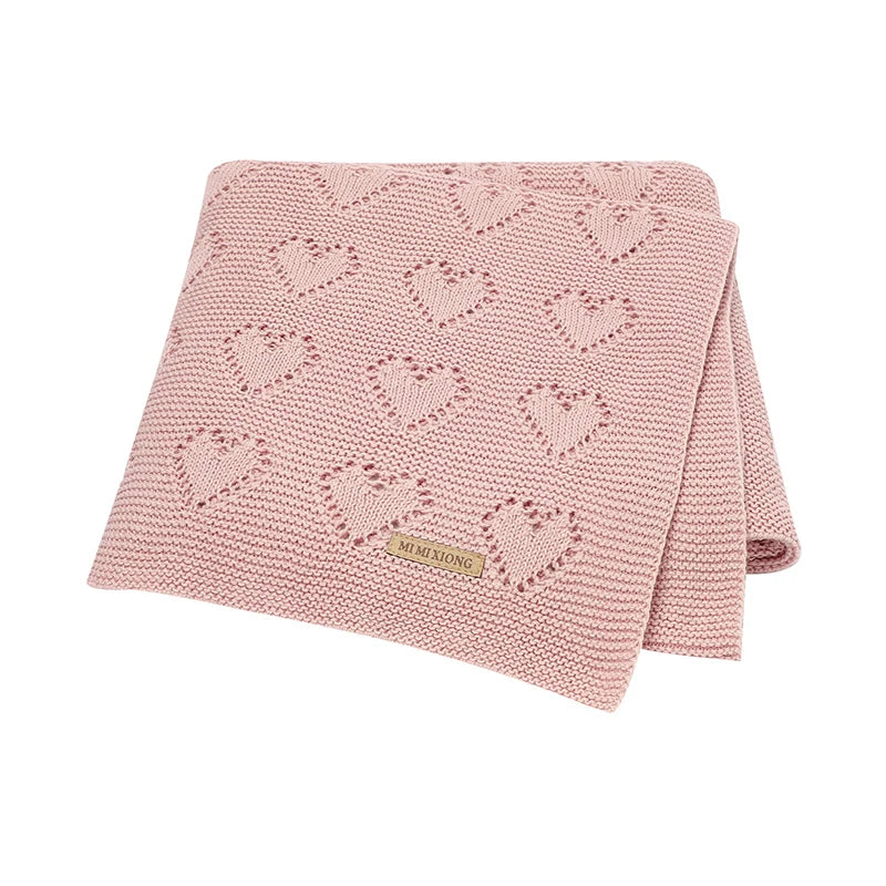 Knitted Newborn Baby Blankets